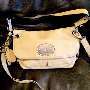 Fossil leather purse